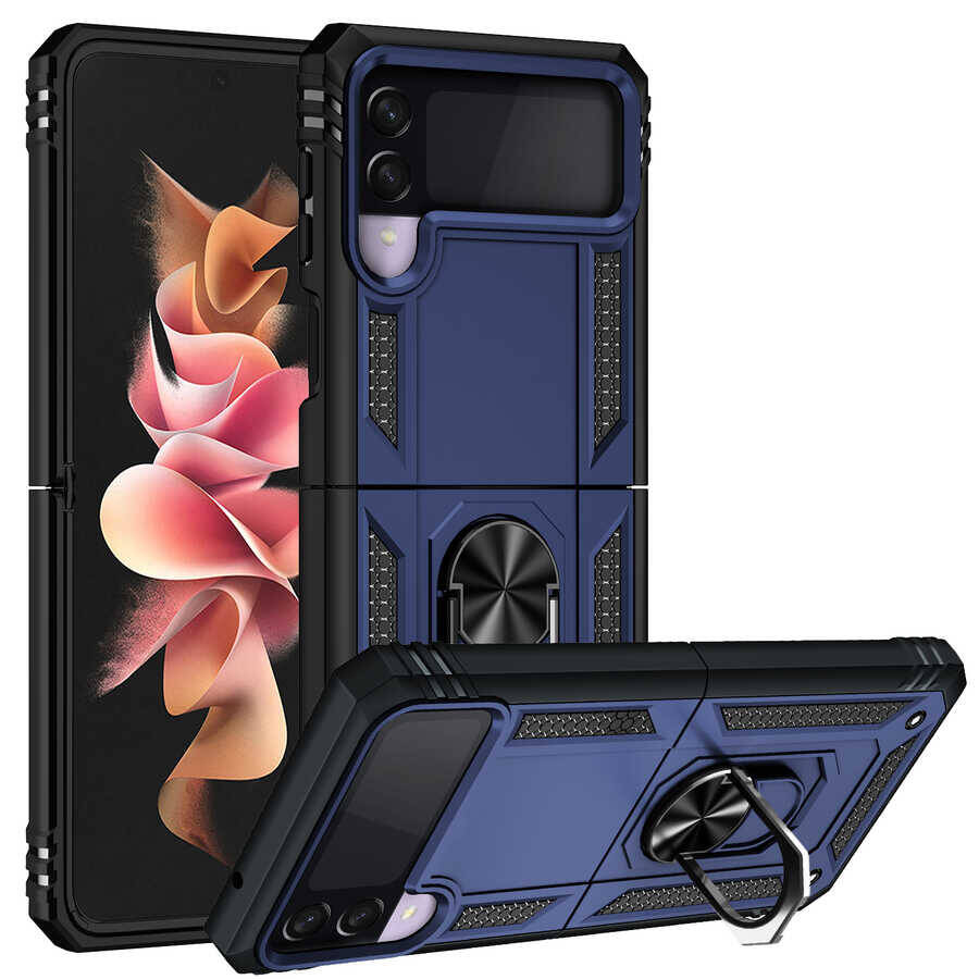 Galaxy Z Flip 3 Kılıf Zore Vega Kapak - 25