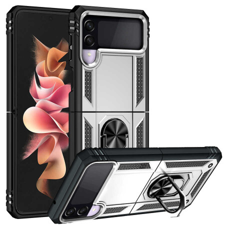 Galaxy Z Flip 3 Kılıf Zore Vega Kapak - 20