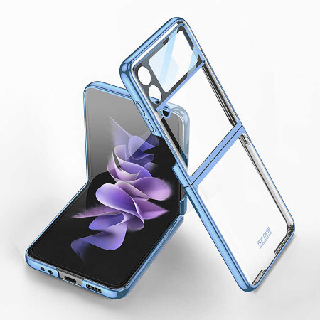 Galaxy Z Flip 4 Kılıf Zore Kıpta Lensli Kapak - 5