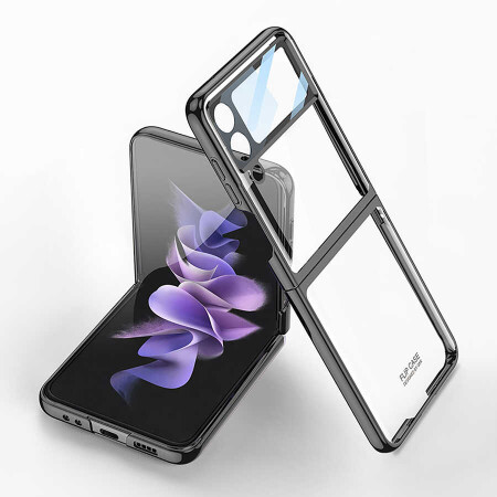 Galaxy Z Flip 4 Kılıf Zore Kıpta Lensli Kapak - 2