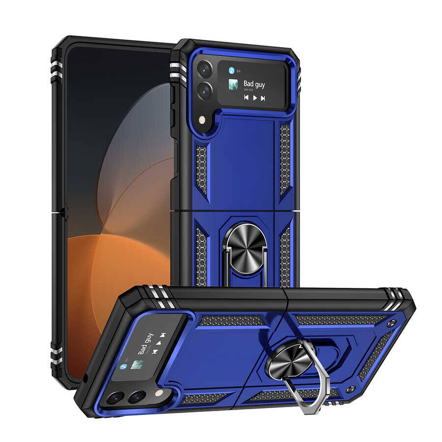 Galaxy Z Flip 4 Kılıf Zore Vega Kapak - 1