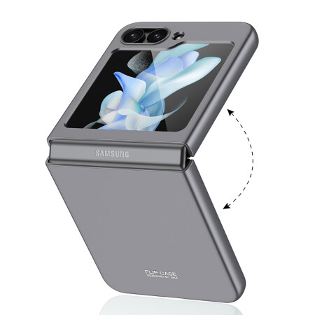 Galaxy Z Flip 5 Kılıf Zore Sert Kıpta Kapak - 12