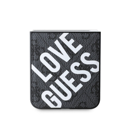 Galaxy Z Flip 6 Kılıf Guess Orjinal Lisanslı Love Guess Printing Kapak - 6