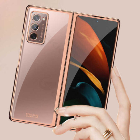 Galaxy Z Fold 2 Kılıf Zore Kıpta Kapak - 13