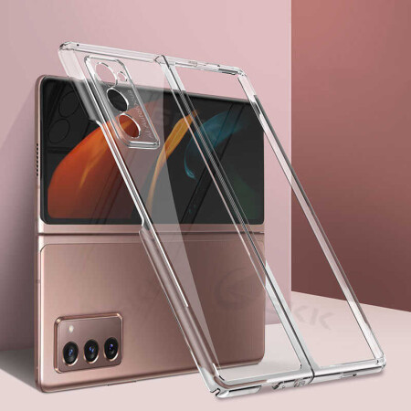 Galaxy Z Fold 2 Kılıf Zore Kıpta Kapak - 4