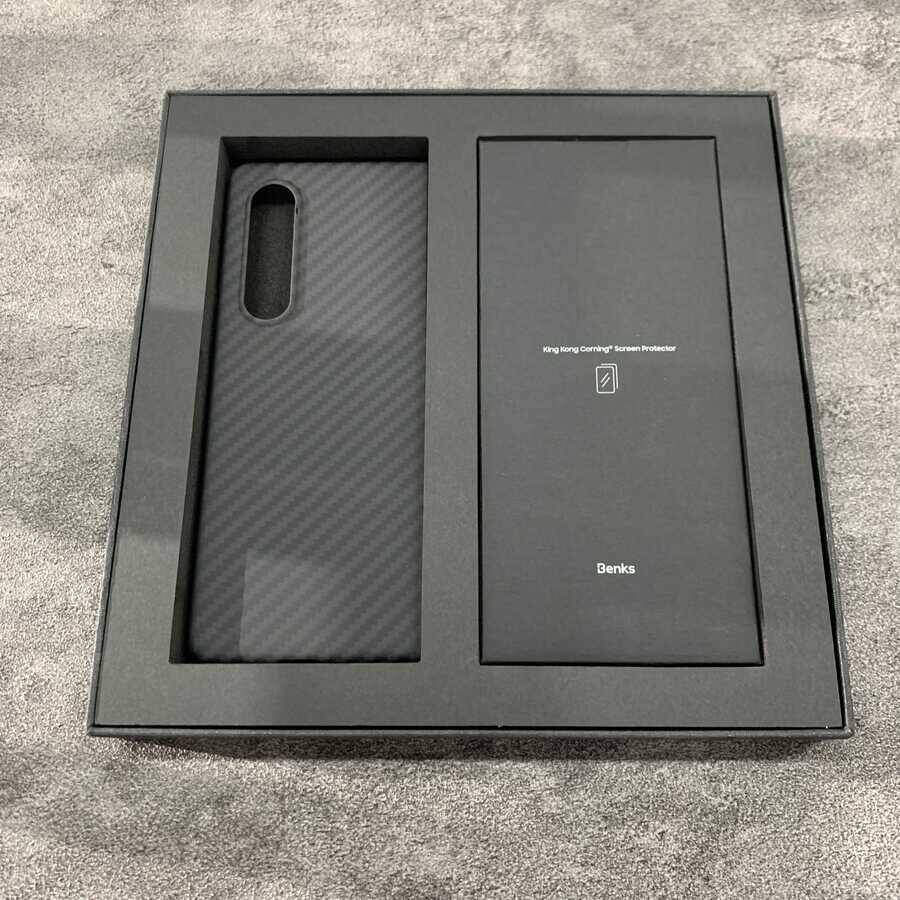 Galaxy Z Fold 3 Kılıf Benks 3 in 1 Suit Kapak - 21