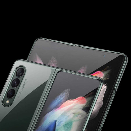 Galaxy Z Fold 3 Kılıf Zore Kıpta Kapak - 24