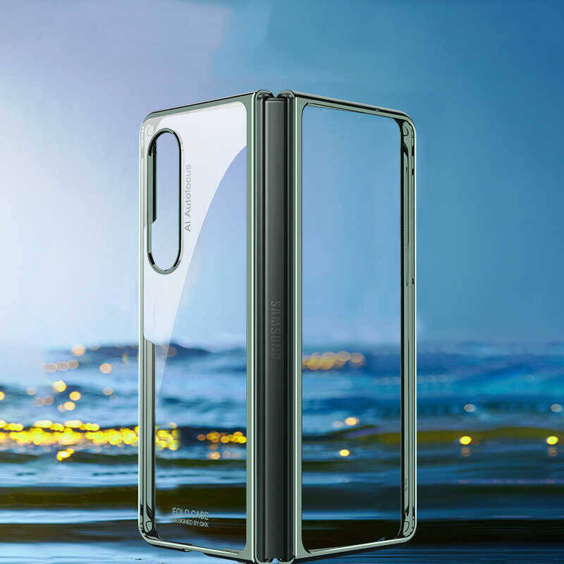 Galaxy Z Fold 3 Kılıf Zore Kıpta Kapak - 25