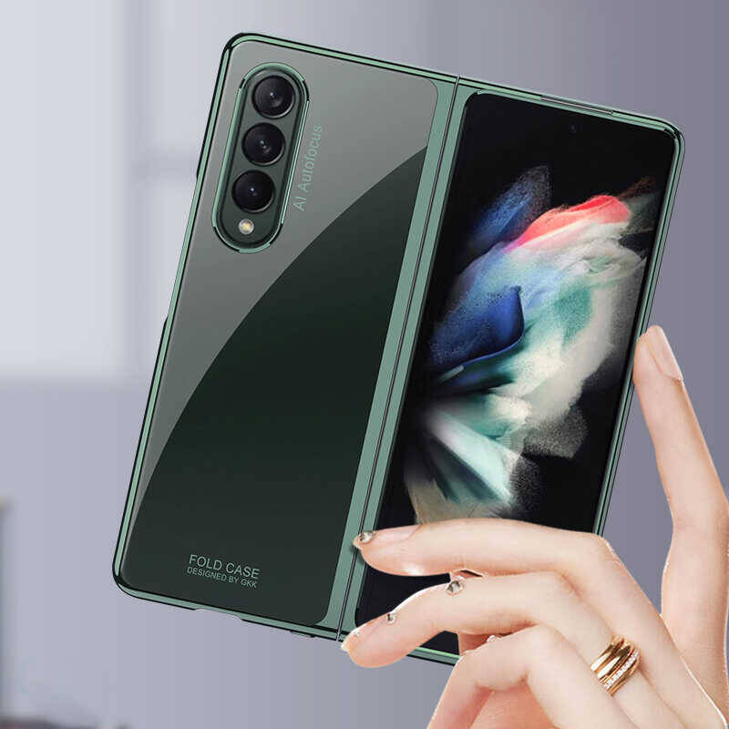 Galaxy Z Fold 3 Kılıf Zore Kıpta Kapak - 27