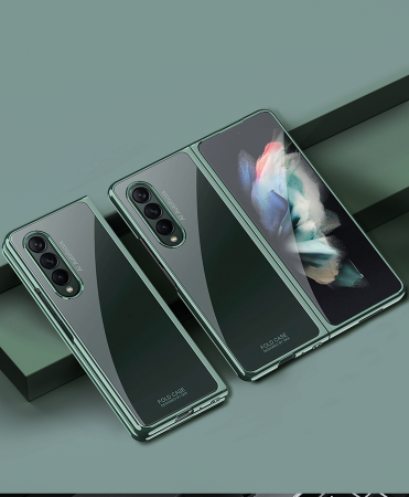 Galaxy Z Fold 3 Kılıf Zore Kıpta Kapak - 34