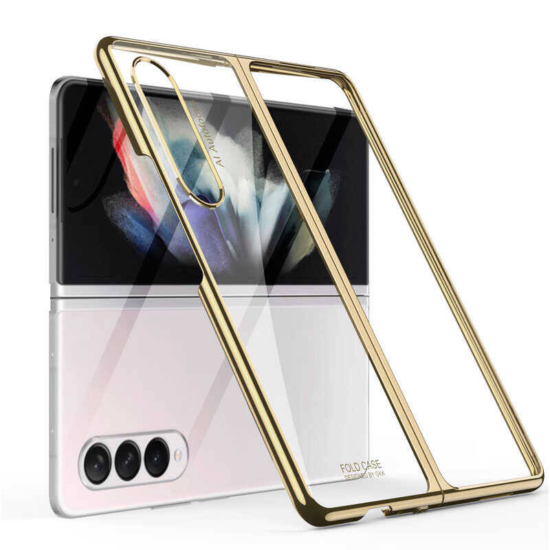 Galaxy Z Fold 3 Kılıf Zore Kıpta Kapak - 7