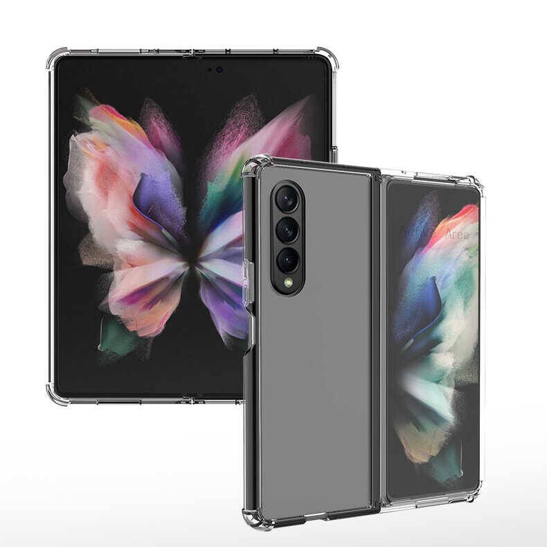 Galaxy Z Fold 4 Kılıf Zore Nitro Anti Shock Silikon - 4