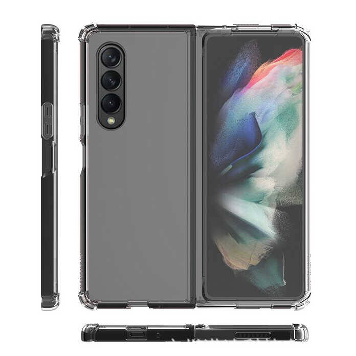 Galaxy Z Fold 4 Kılıf Zore Nitro Anti Shock Silikon - 7