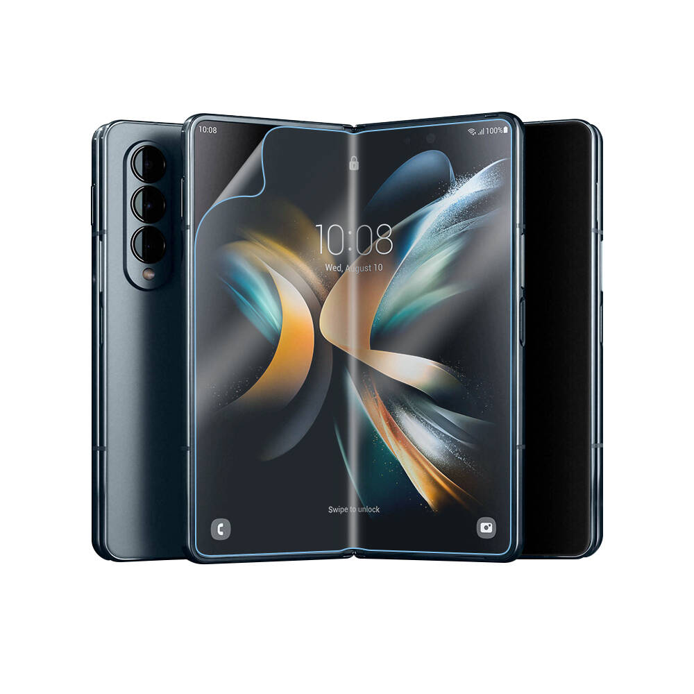 Galaxy Z Fold 4 Zore Hizalama Aparatlı S-Fit Body Ekran Koruyucu - 1