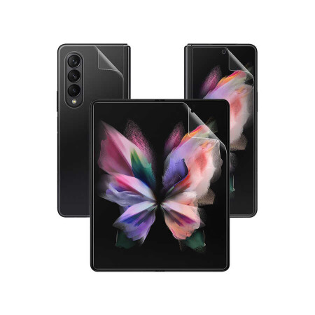 Galaxy Z Fold 4 Zore Narr Tpu Ön Arka Body Ekran Koruyucu - 9