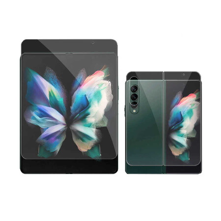 Galaxy Z Fold 4 Zore Narr Tpu Ön Arka Body Ekran Koruyucu - 12