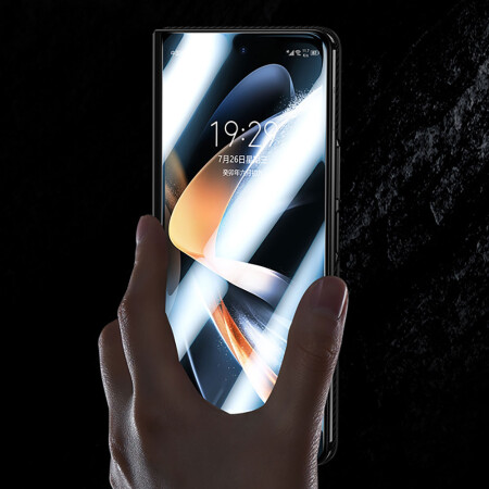 Galaxy Z Fold 5 Benks Combo Üçlü Aksesuar Seti (600D Kevlar Kapak + Corning Ekran Koruyucu + Kamera Lens Koruyucu) - 10