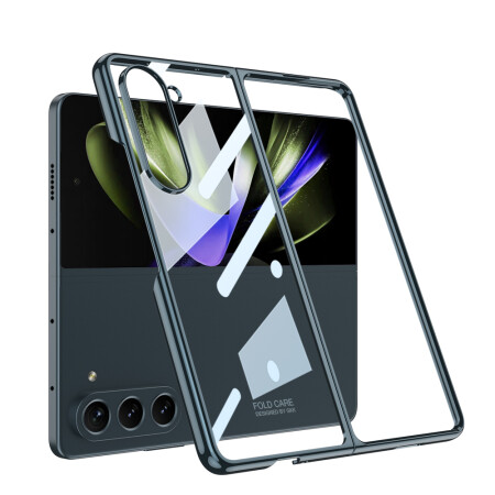 Galaxy Z Fold 5 Kılıf Zore Full Camlı Kıpta Kapak - 6