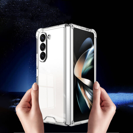 Galaxy Z Fold 5 Kılıf Zore Nitro Anti Shock Silikon - 3