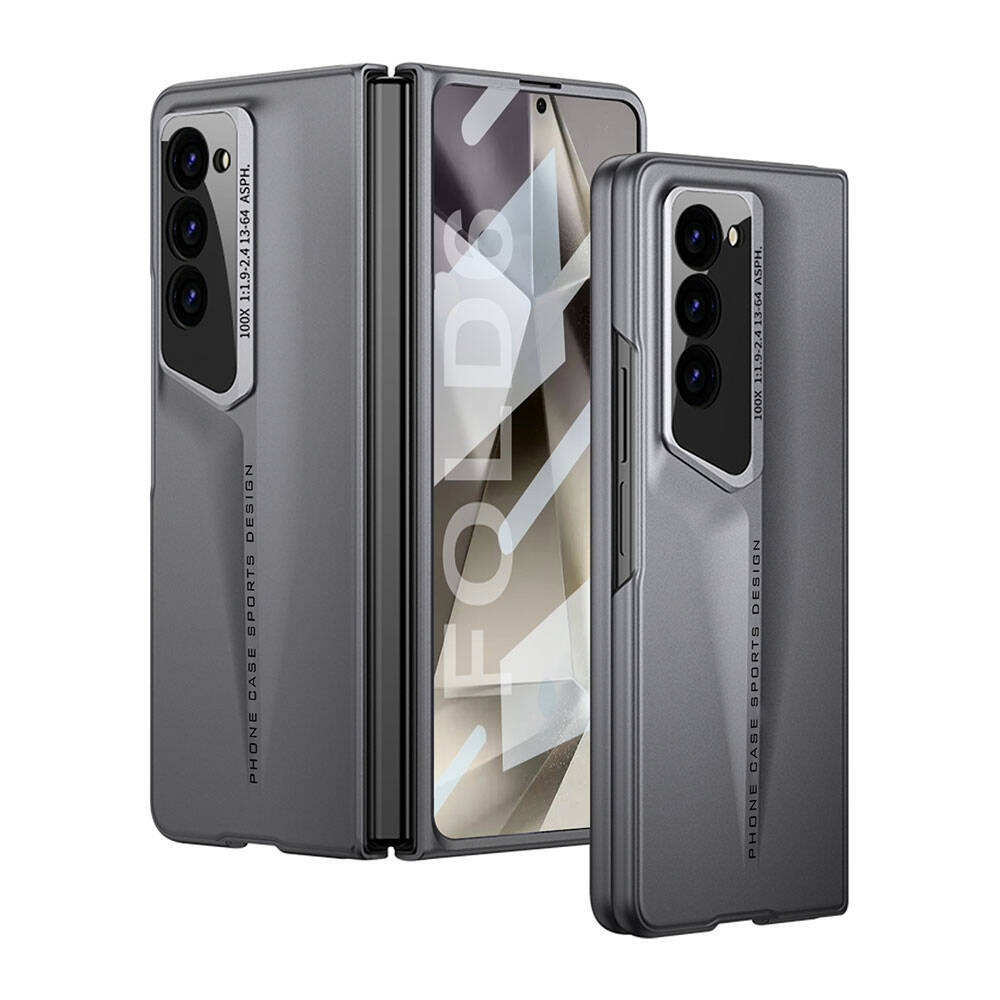 Galaxy Z Fold 6 Kılıf Ultra İnce Kamera Korumalı Sert Rubber Zore Procase Kapak - 6