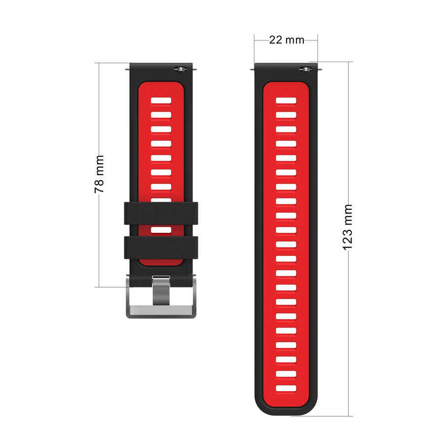 Gear S3 KRD-55 Silikon Kordon - 12