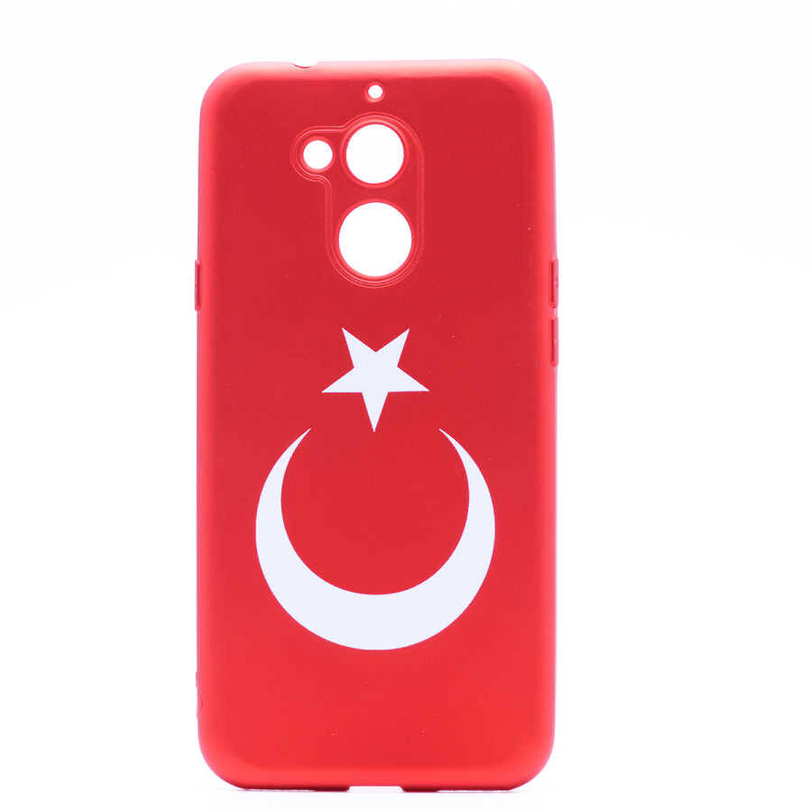 General Mobile 8 Kılıf Zore Bayrak Silikon - 3