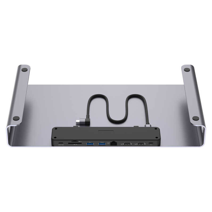 Go Des GD-9126 Hub Destekli Laptop Standı Docking Station Stand - 7