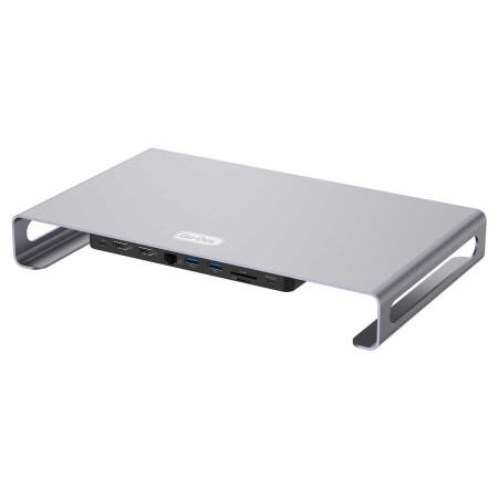 Go Des GD-9126 Hub Destekli Laptop Standı Docking Station Stand - 1