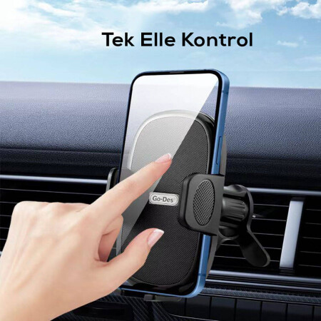 Go Des GD-HD936 360° Dönebilen ve Uzayan Başlıklı Araç Telefon Tutucu - 5