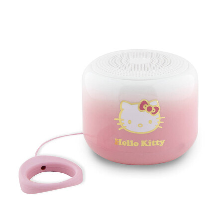 Hello Kitty Renk Geçişli Elektroplating Logolu Parmak Tutamaçlı Mini Bluetooth Speaker - 2