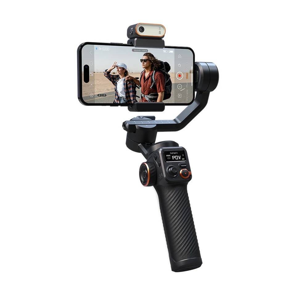 Hohem iSteady M6 3 Eksenli El Tipi AI Yapay Zeka Görüş Sensörlü Gimbal Stabilizatör - 2