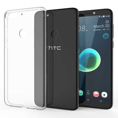 HTC Desire 12 Plus Kılıf Zore Süper Silikon Kapak - 2