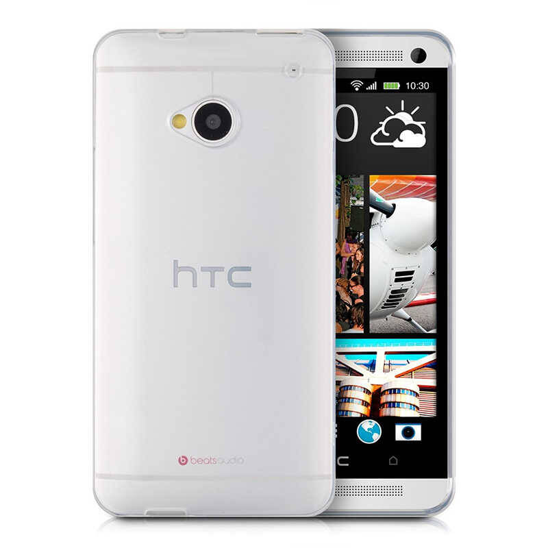 HTC One M7 Kılıf Zore Süper Silikon Kapak - 4