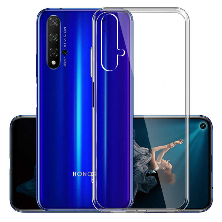 Huawei Honor 20 Kılıf Zore Süper Silikon Kapak - 3