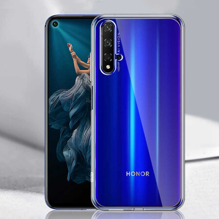 Huawei Honor 20 Kılıf Zore Süper Silikon Kapak - 2