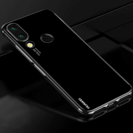 Huawei Honor Play Kılıf Zore Dört Köşeli Lazer Silikon Kapak - 6