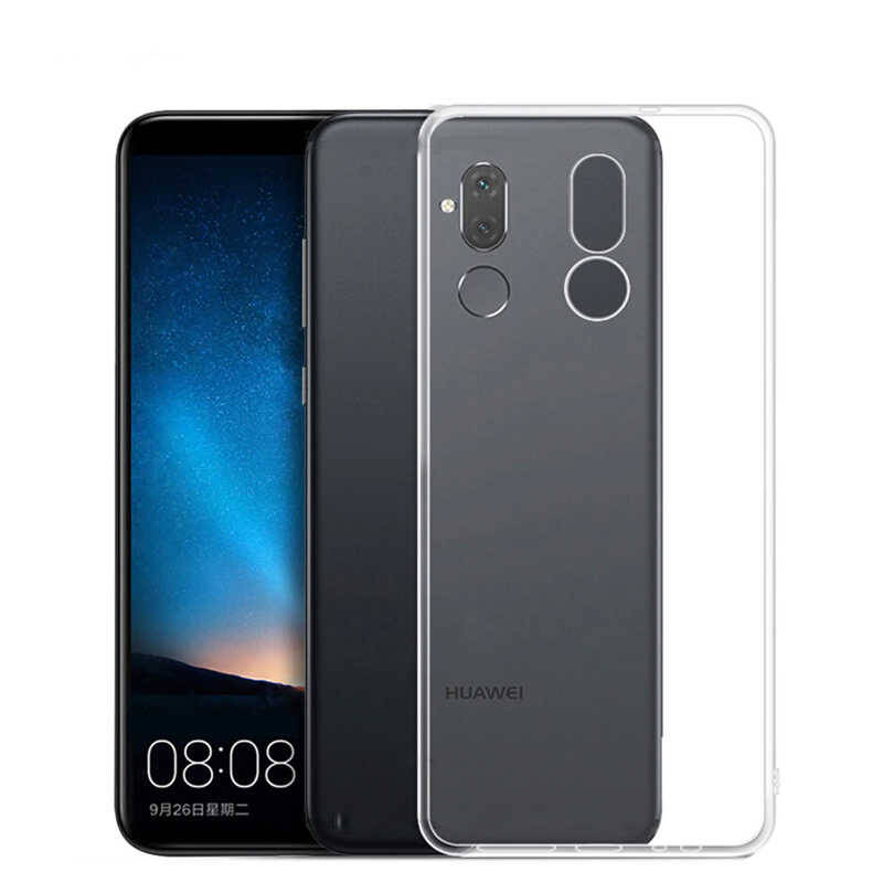 Huawei Mate 20 Lite Kılıf Zore Ultra İnce Silikon Kapak 0.2 mm - 4