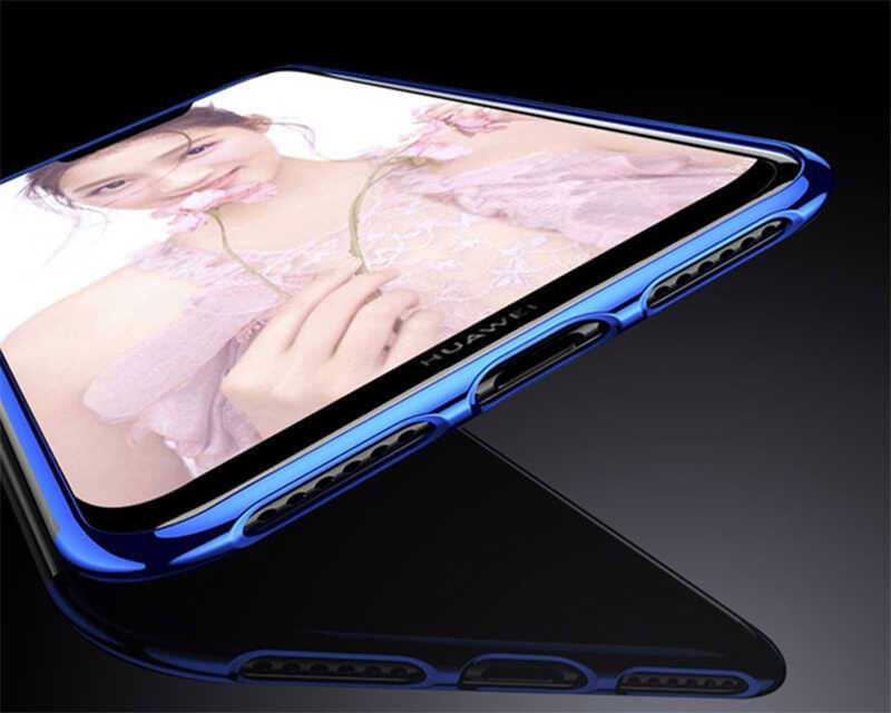 Huawei Mate 20 Pro Kılıf Zore Dört Köşeli Lazer Silikon Kapak - 12