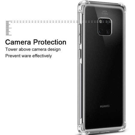 Huawei Mate 20 Pro Kılıf Zore Nitro Anti Shock Silikon - 5