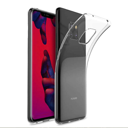 Huawei Mate 20 Pro Kılıf Zore Ultra İnce Silikon Kapak 0.2 mm - 2