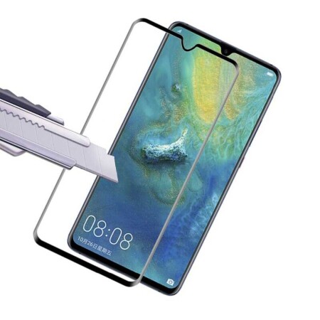 Huawei Mate 20 Zore Kenarları Kırılmaya Dayanıklı Cam Ekran Koruyucu - 3