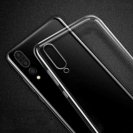 Huawei P20 Kılıf Zore Ultra İnce Silikon Kapak 0.2 mm - 6