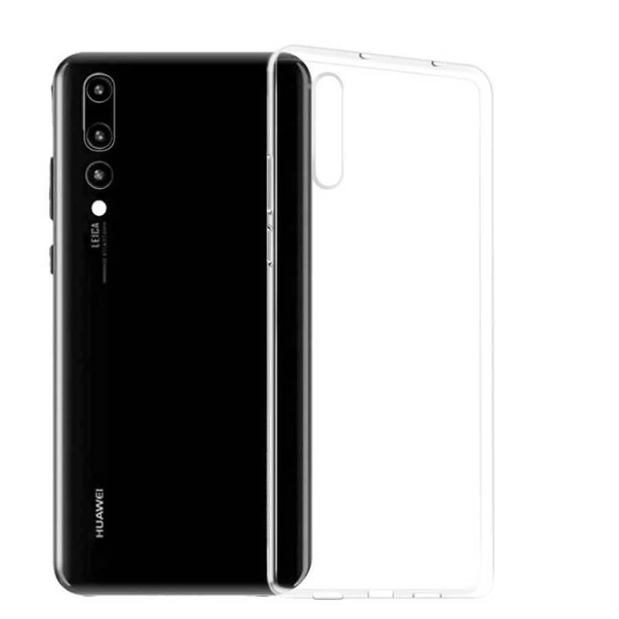 Huawei P20 Kılıf Zore Ultra İnce Silikon Kapak 0.2 mm - 1