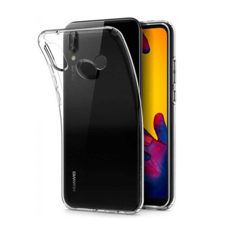 Huawei P20 Lite Kılıf Zore Süper Silikon Kapak - 1