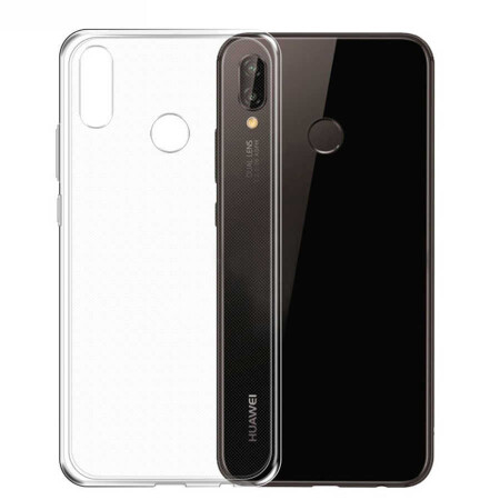 Huawei P20 Lite Kılıf Zore Ultra ince Silikon Kapak 0.2 mm - 2