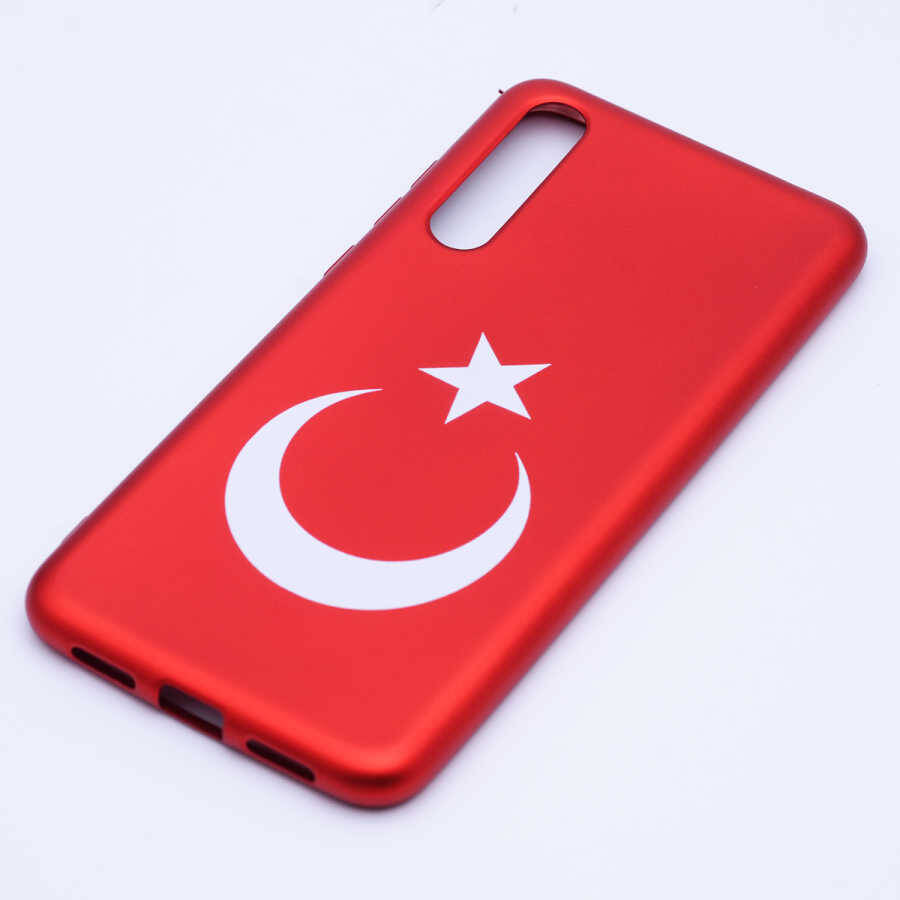 Huawei P20 Pro Kılıf Zore Bayrak Silikon - 1