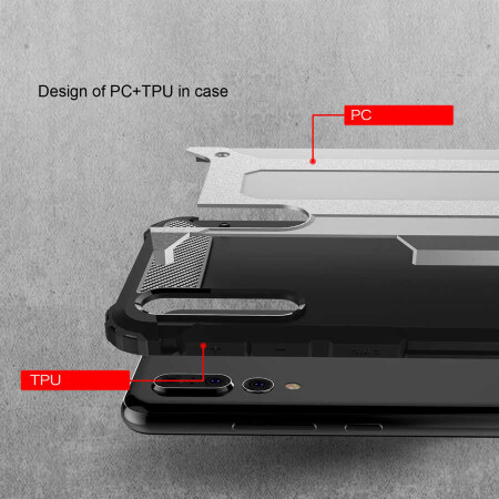 Huawei P20 Pro Kılıf Zore Crash Silikon Kapak - 9