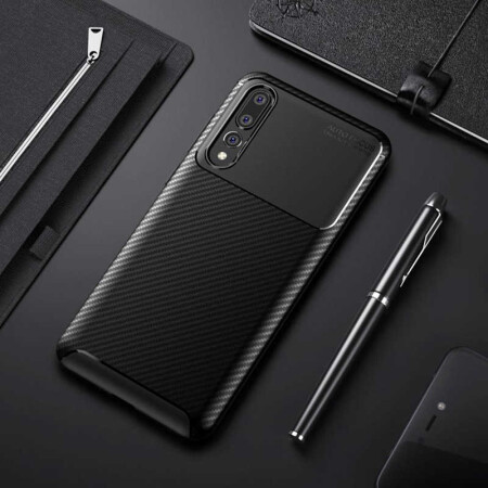 Huawei P20 Pro Kılıf Zore Negro Silikon Kapak - 3