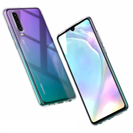 Huawei P30 Kılıf Zore Süper Silikon Kapak - 2