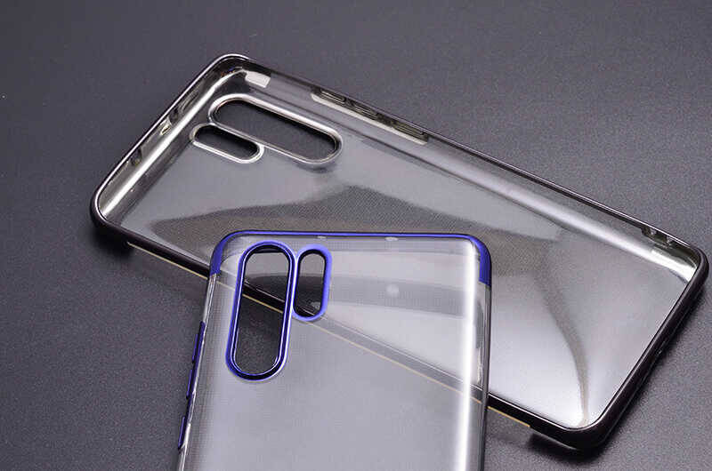 Huawei P30 Pro Kılıf Zore Dört Köşeli Lazer Silikon Kapak - 9